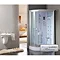 AquaLusso Sanford 1200 Steam Shower Cabin - Right hand option Large Image