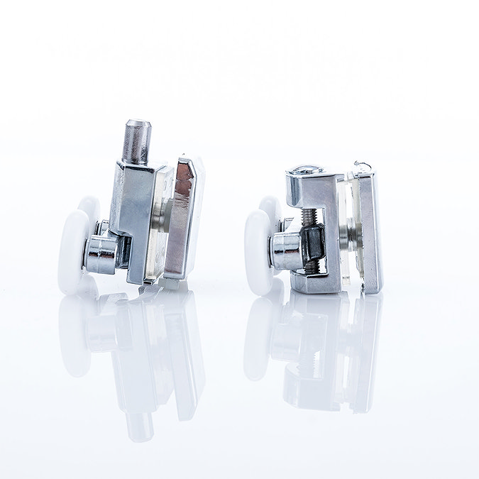 Aqualusso Twin Shower Door Cam Wheels with Quick Release (set of 2)