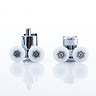 Aqualusso Twin Shower Door Cam Wheels with Quick Release (set of 2)
