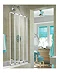Aqualux - Aquarius 4 Fold Bath Screen Large Image