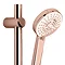 AQUAS AquaMax Flex Manual Smart 9.5KW Black + Rose Gold Electric Shower Standard Large Image