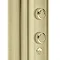 AQUAS AquaMax Flex Manual Smart 9.5KW Brushed Brass Electric Shower  Profile Large Image