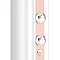 AQUAS AquaMax Flex Manual Smart 9.5KW White + Rose Gold Electric Shower  Profile Large Image