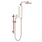 AQUAS AquaMax Flex Manual Smart 9.5KW White + Rose Gold Electric Shower Large Image