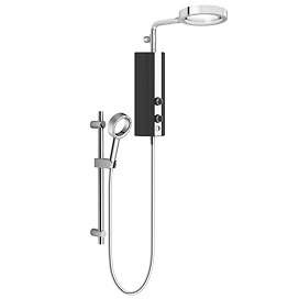 AQUAS AquaMax Flex Manual X-Jet 9.5KW Black Electric Shower Large Image