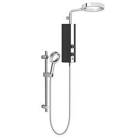 AQUAS AquaMax Flex Manual X-Jet 9.5KW Black Electric Shower Large Image