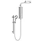 AQUAS AquaMax Flex Manual X-Jet 9.5KW Full Chrome Electric Shower Large Image