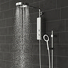 AQUAS AquaMax Flex Manual X-Jet 9.5KW White Electric Shower In Bathroom Large Image