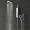 AQUAS AquaMax Flex Manual X-Jet 9.5KW White Electric Shower  In Bathroom Large Image