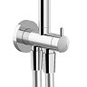 AQUAS Aquamax Pro with Column Manual 9.5kw Full Chrome Electric Shower  In Bathroom Large Image