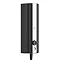 AQUAS Aquamax Pro with Column Manual 9.5kw Matt Black Electric Shower  Standard Large Image