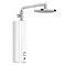 AQUAS AquaMax Top Manual Smart 9.5KW White Electric Shower  Large Image