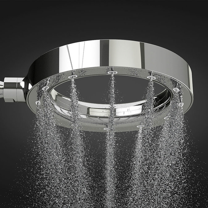 AQUAS AquaMax Top Manual X-Jet 9.5KW Black Electric Shower Standard Large Image