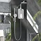 AQUAS Reva Flex Smart 9.5KW Chrome + White Electric Shower Large Image