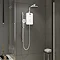 AQUAS Reva Flex Smart 9.5KW White Electric Shower  Feature Large Image