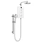 AQUAS Reva Flex Smart 9.5KW White Electric Shower Large Image