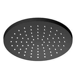 AQUAS Smart 200mm Overhead Shower Head - Matte Black