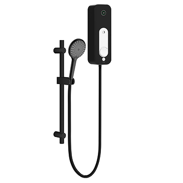 AQUAS Spa 9.5kw 1 Outlet Electric Shower - Matt Black