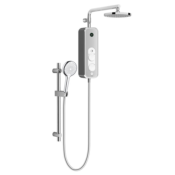 AQUAS Spa Flex 9.5kw 2 Outlet Full Chrome Electric Shower