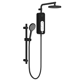 AQUAS Spa Flex 9.5kw 2 Outlet Matt Black Electric Shower