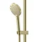 AQUAS Turbo 110 Thermostatic Shower System - Brushed Brass Feature Large Image