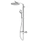 AQUAS Turbo 110 Thermostatic Shower System - Chrome - A000462 Large Image