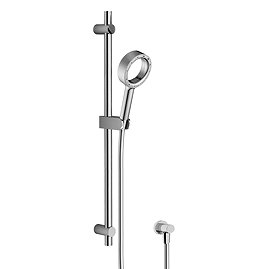 AQUAS Wave Slider Rail Kit with X-Jet Handshower - Chrome Large Image