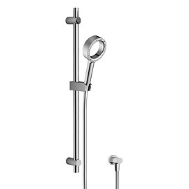 AQUAS Wave Slider Rail Kit with X-Jet Handshower - Chrome Large Image