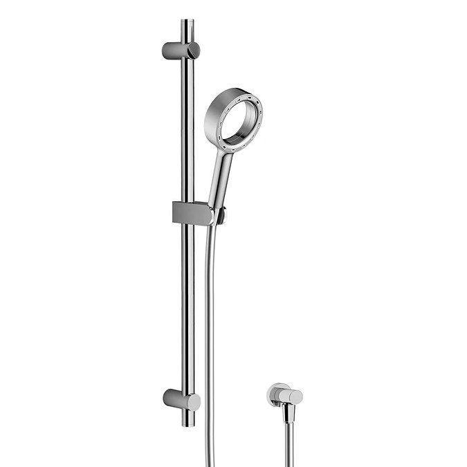 AQUAS Wave Slider Rail Kit with X-Jet Handshower - Chrome Large Image