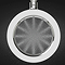 AQUAS X-Jet Overhead Shower Head - Chrome Plated - A000624