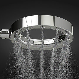 AQUAS X-Jet Overhead Shower Head – Chrome Plated - A000624