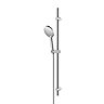 AQUAS X-Jet Turbo Slider Rail Kit with 3-Spray Handshower - Chrome Large Image