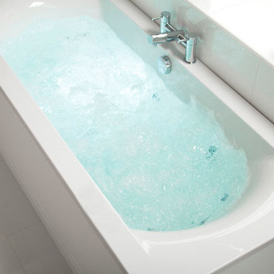 Aquastream Whirlpools - 1700 x 700mm 11 Jet Aquaspa Double Ended Acrylic Bath additional Large Image