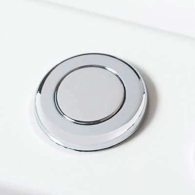 Aquastream Whirlpools - 12 Jet Aqua AirSpa Square Single Ended Acrylic Bath - Various Size Options Standard Large Image