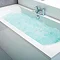 Aquastream Whirlpools - 6 Jet Aquaspa Square Double Ended Acrylic Bath - Various Size Options In Bathroom Large Image
