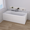 AquaSure 1700mm Gloss White Waterproof Traditional Front Bath Panel & Plinth