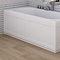 AquaSure 1700mm Gloss White Waterproof Traditional Front Bath Panel & Plinth