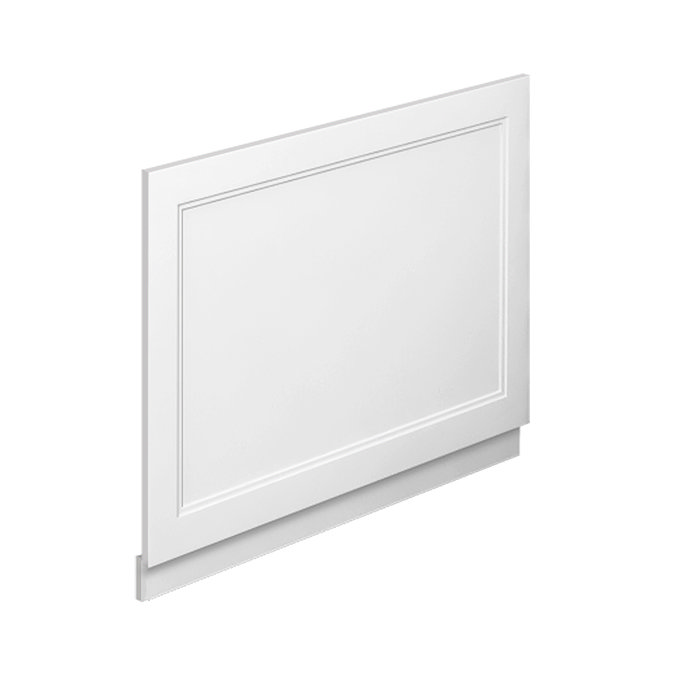 AquaSure 700mm Matt White Waterproof Traditional End Bath Panel & Plinth