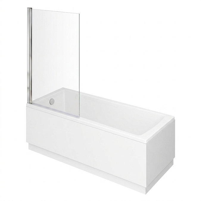 AquaSure Cove Waterproof Chrome Round Complete Bathroom Suite - Close Coupled WC