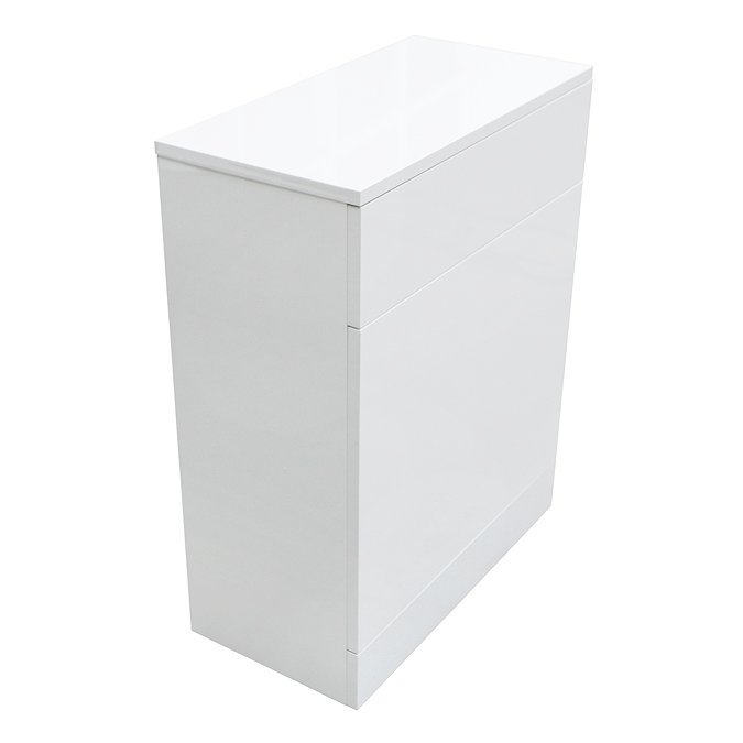 AquaSure Cove White PVC 550mm Vanity with WC Toilet Unit - 100% Waterproof