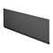 AquaSure Gloss Grey Waterproof Front Bath Panel & Plinth