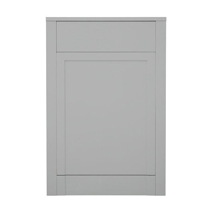 AquaSure Traditional Waterproof PVC WC Unit - Satin Grey