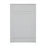 AquaSure Traditional 595mm PVC WC Unit Satin Grey - 100% Waterproof