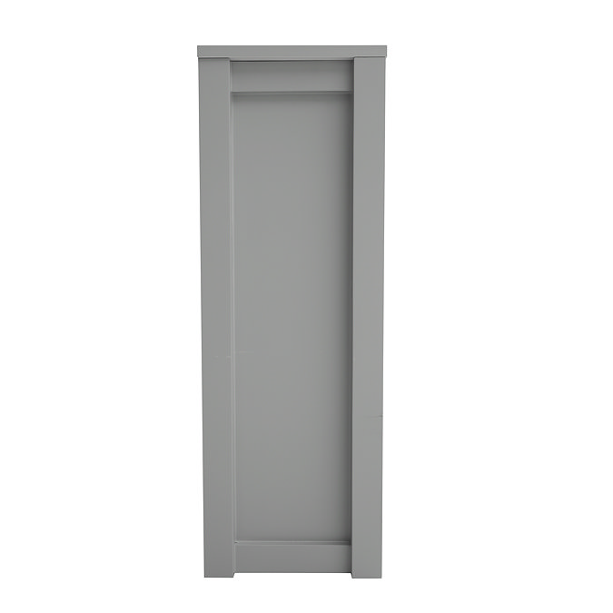 AquaSure Traditional Waterproof PVC WC Unit - Satin Grey