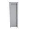 AquaSure Traditional 595mm PVC WC Unit Satin Grey - 100% Waterproof