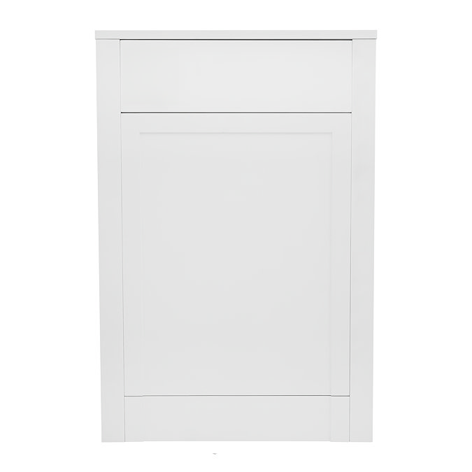 AquaSure Traditional 600mm PVC WC Unit Satin White - 100% Waterproof
