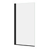 AquaSure Waterproof Matt Black Square Complete Bathroom Suite