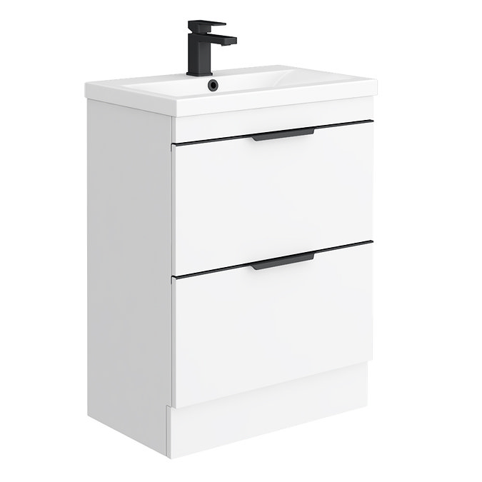 AquaSure Waterproof Matt Black Square Complete Bathroom Suite
