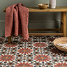 Arba Terracotta Moroccan Patterned Wall & Floor Tiles - 200 x 200mm