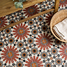 Arba Terracotta Moroccan Patterned Wall & Floor Tiles - 200 x 200mm